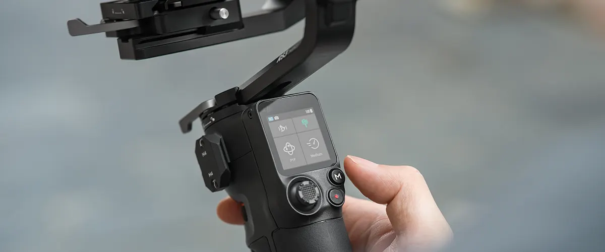 M button to switch Gimbal Mode